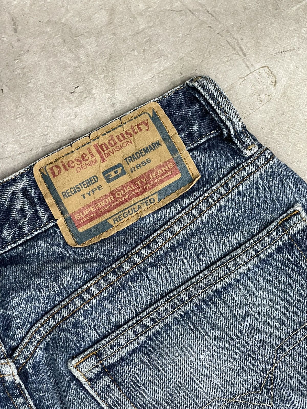 Diesel Diesel Blue Jeans Baggy Straight Fit Denim Pants retro style Size US 32 / EU 48 - 11 Thumbnail