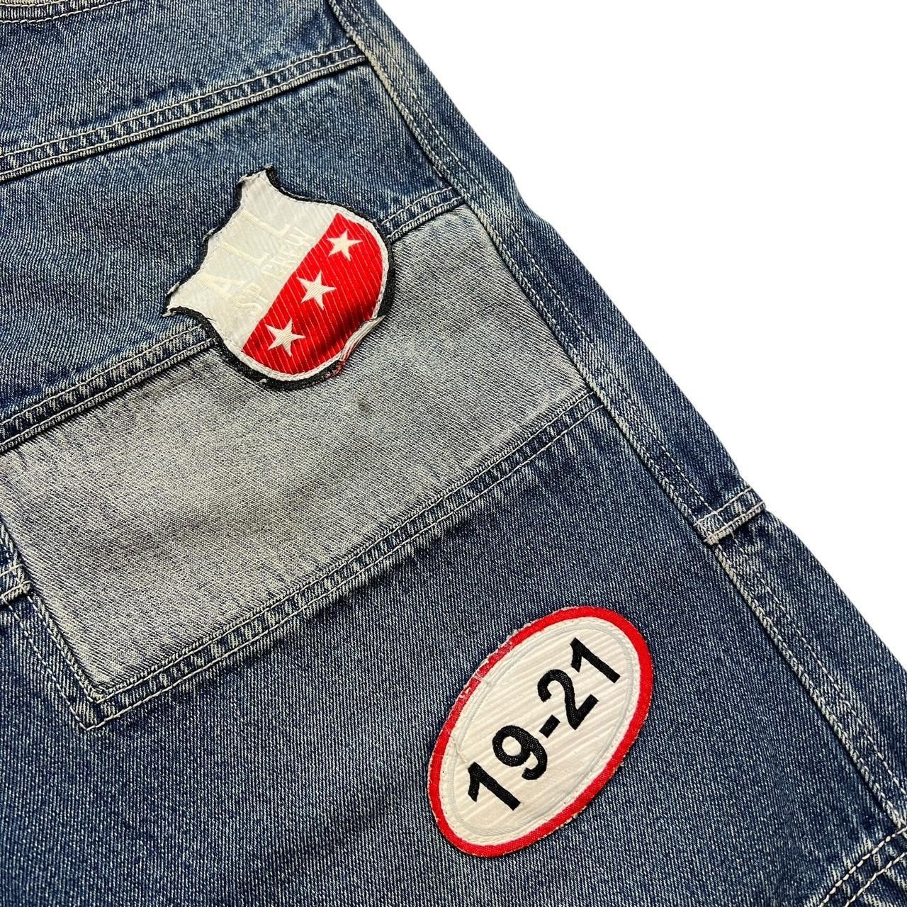 Southpole Vintage Southpole Patch Denim Shorts / Jorts - Waist: 36” Size US 36 / EU 52 - 6 Thumbnail