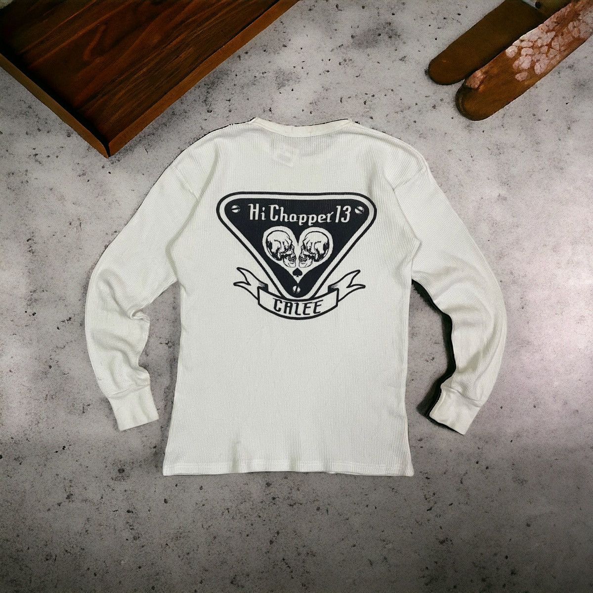 image of “Hi Chapper13” By Calee Made In Japan in White, Men's (Size Medium)
