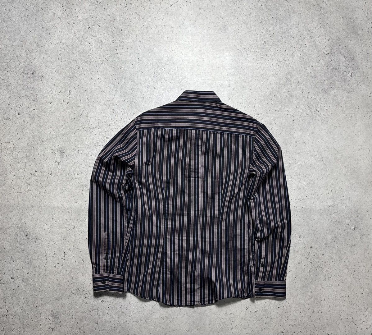 Versace Jeans Couture Versace Jeans Couture Striped Button Up Shirt Size L Luxury Size US L / EU 52-54 / 3 - 9 Thumbnail