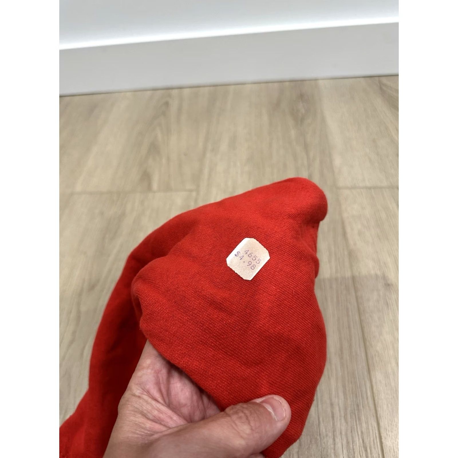 Vintage VINTAGE NWT Red 60s Zip Up Hoodie Men's M Made In USA Vintage Zip Up Hoodie Regular Fit Mens Size US M / EU 48-50 / 2 - 7 Thumbnail