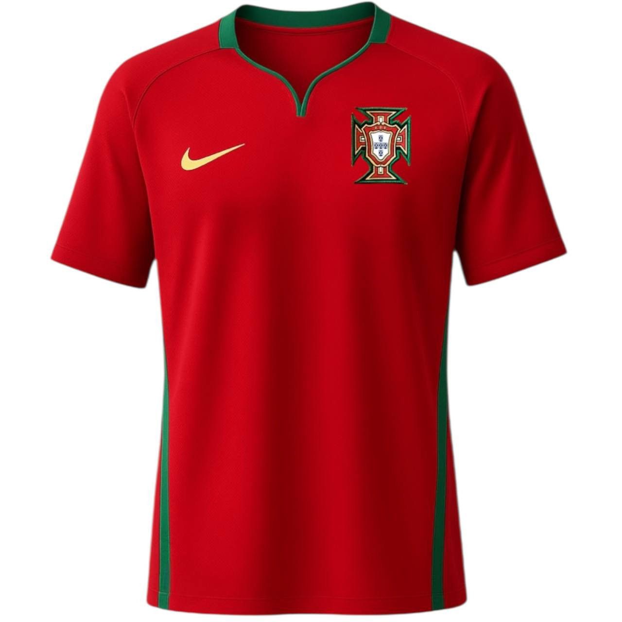 2008/10 PORTUGAL TEAM HOME SOCCER JERSEY FOOTBALL SHIRT 2XL