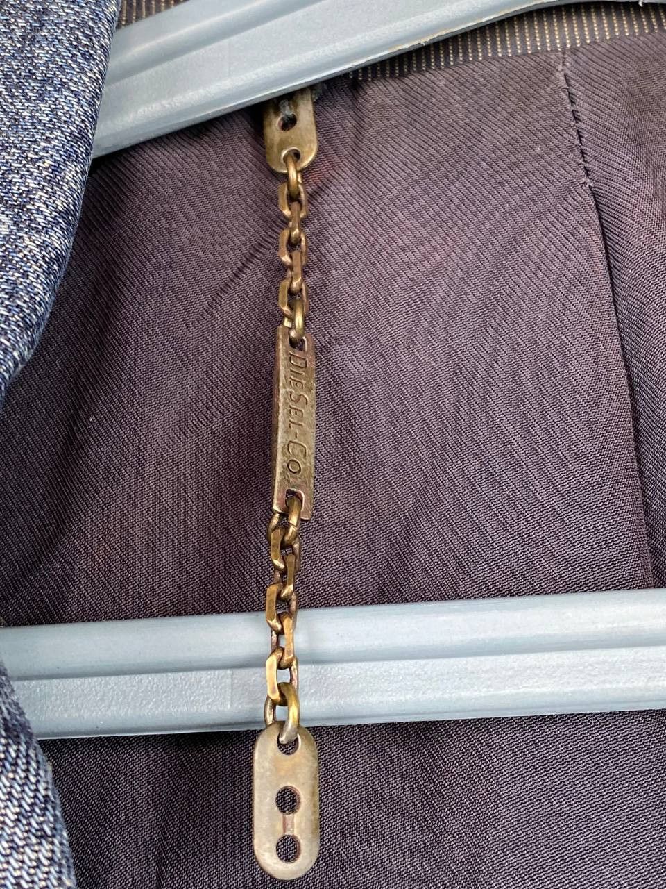 Diesel × Japanese Brand Y2K DIESEL DENIM Collar BLAZER JACKET Size US M / EU 48-50 / 2 - 6 Thumbnail