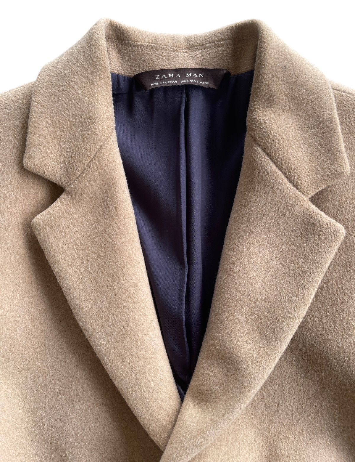 Zara Zara Man Sand Beige Overcoat Size US S / EU 44-46 / 1 - 4 Thumbnail