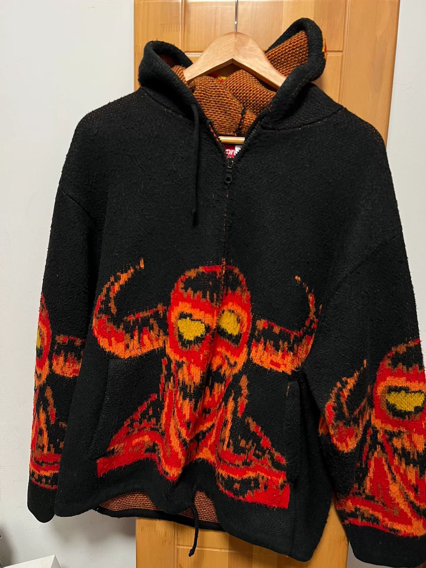 Supreme Supreme x Toy Machine Zip Up Hoodie Size US L / EU 52-54 / 3 - 1 Thumbnail