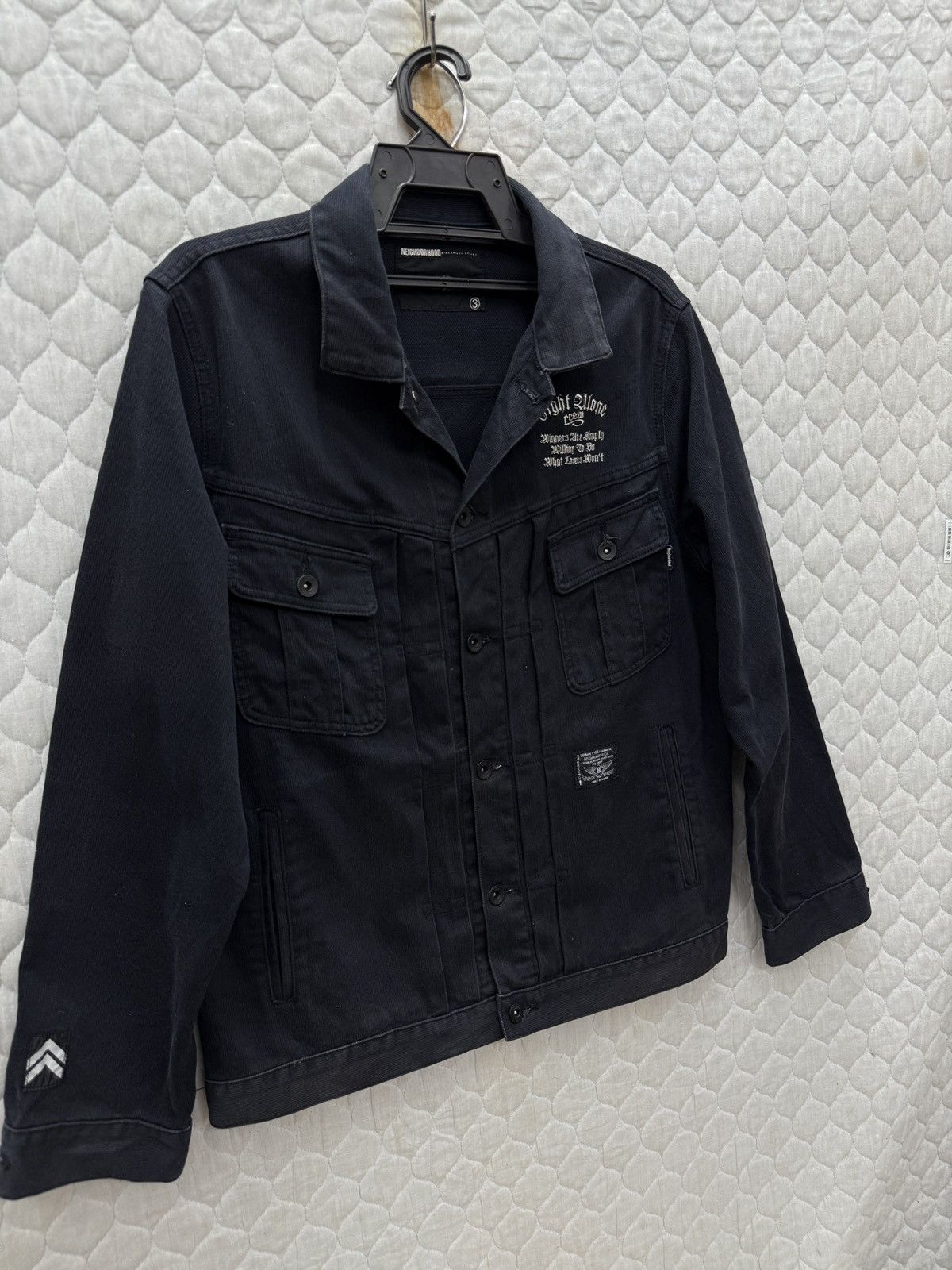 Neighborhood 🔥🔥🔥ARCHIVE VINTAGE NEIGHBORHOOD TRUCKER JACKET Size US L / EU 52-54 / 3 - 3 Thumbnail
