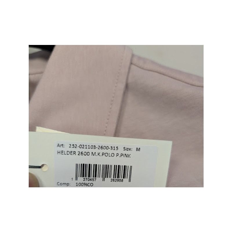 Dries Van Noten o1rshd1 Helder 2600 M.K. Polo Shirt in Pale Pink Size US M / EU 48-50 / 2 - 18 Thumbnail