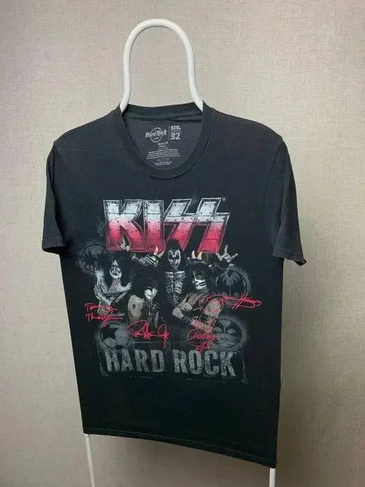 KISS Kiss Hard Rock Cafe T-shirt size S color black group Size US S / EU 44-46 / 1 - 1 Thumbnail