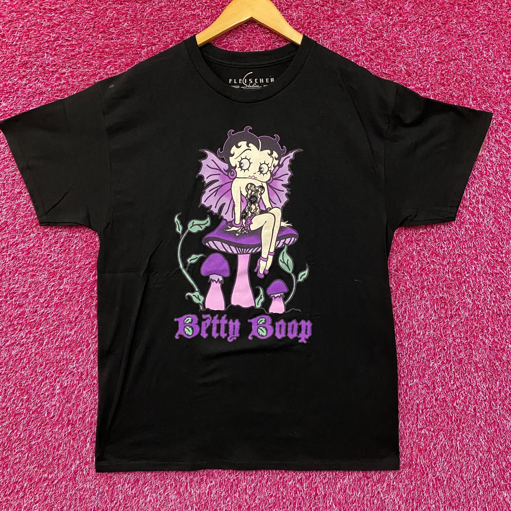 Other Betty Boop Gothic Mushroom Pixie Animated Movie T-Shirt L Size US L / EU 52-54 / 3 - 1 Thumbnail
