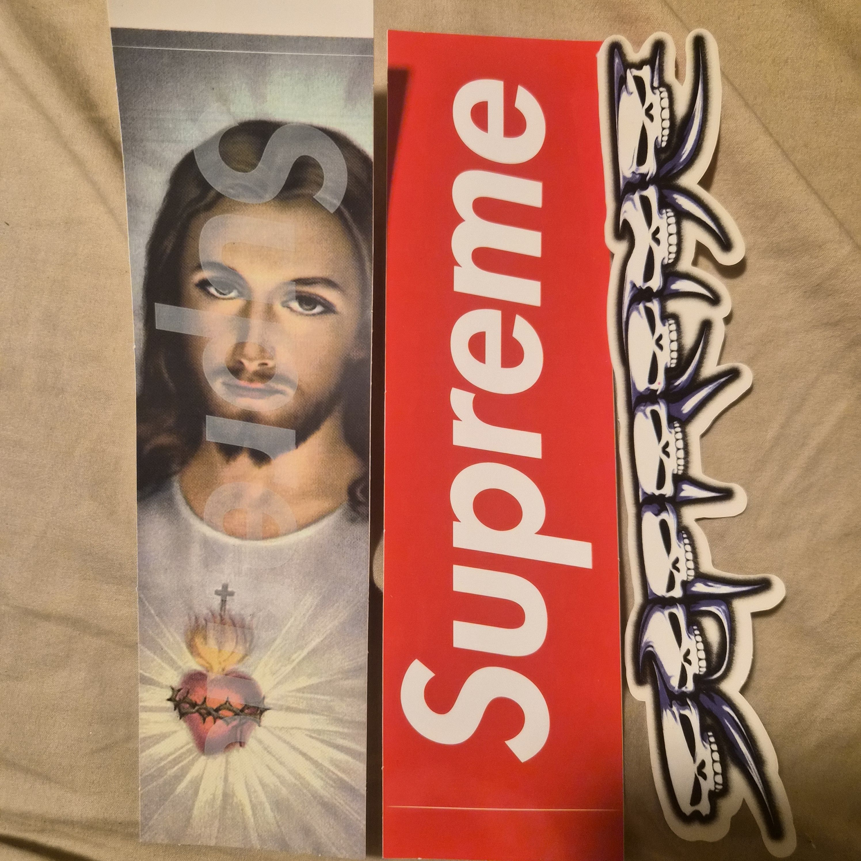 Supreme Supreme Urs Fischer Cigarette Decks Complete Set toasted