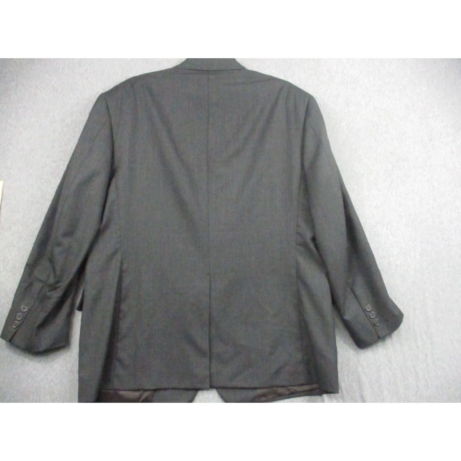 Brooks Brothers VINTAGE Brooks Brothers Makers Wool Blazer 44 Gray Plaid USA Blazer Mens 44 Gray Plaid Brooks Brothers Size 44R - 3 Thumbnail