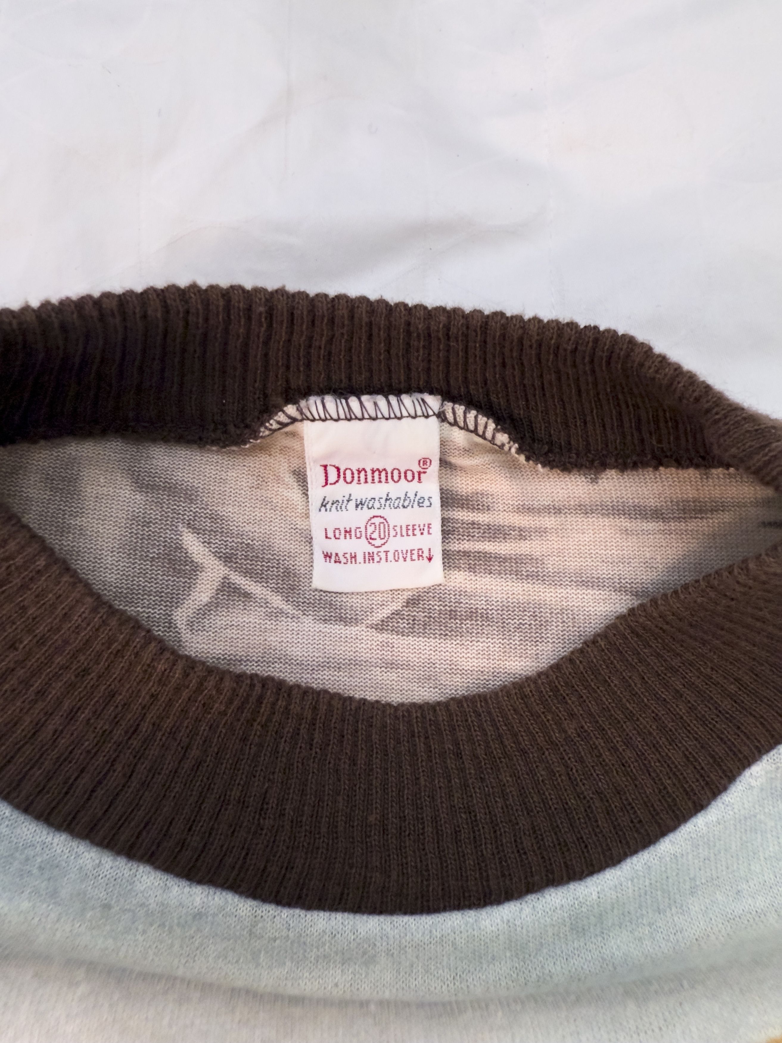 Other Vintage Donmoor Western Scene Single Stitch Knit Shirt Size US S / EU 44-46 / 1 - 5 Thumbnail
