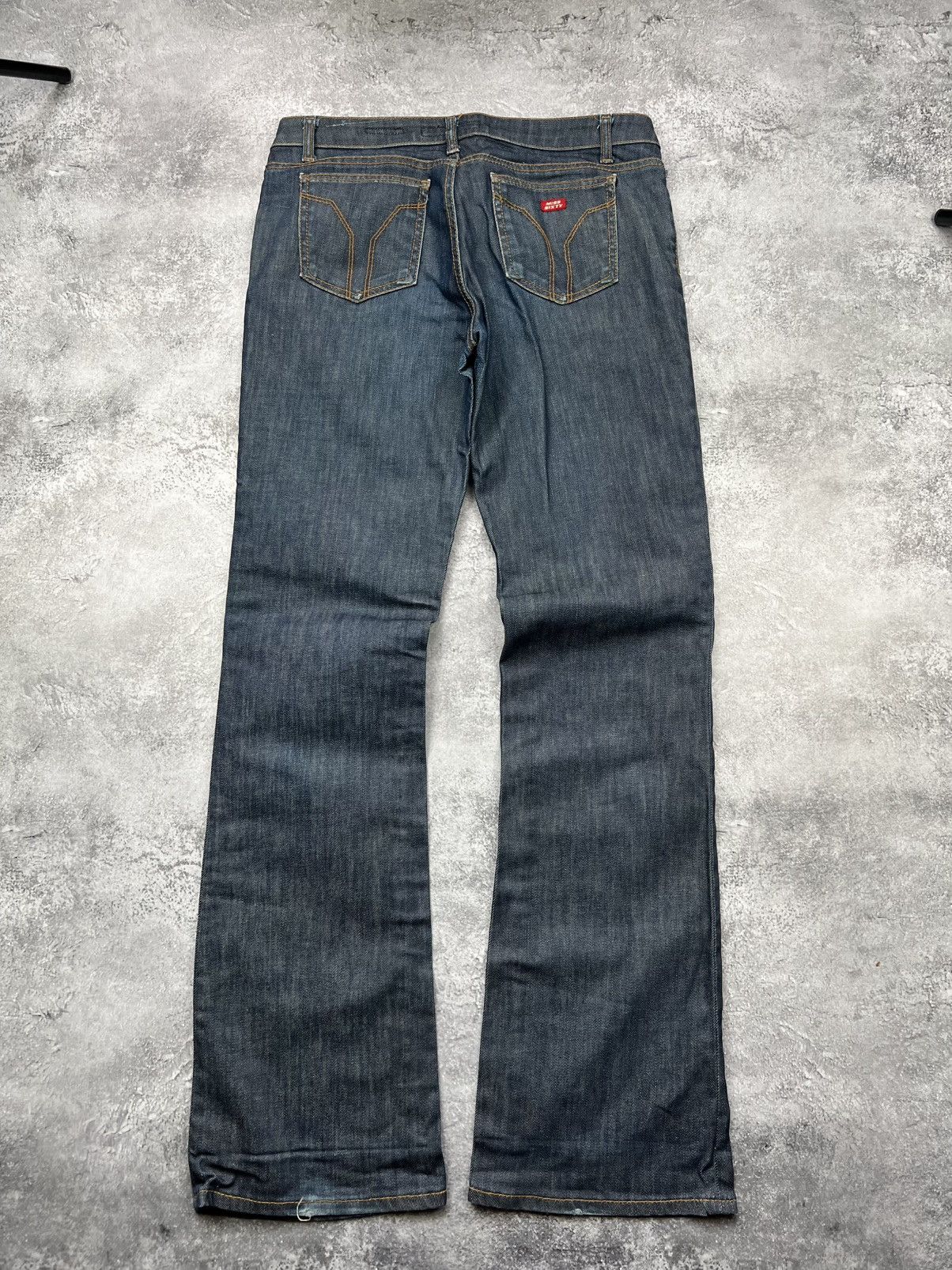 Miss Sixty Miss Sixty Womens Blue Denim Pants Jeans Flared Size 31" - 2 Thumbnail