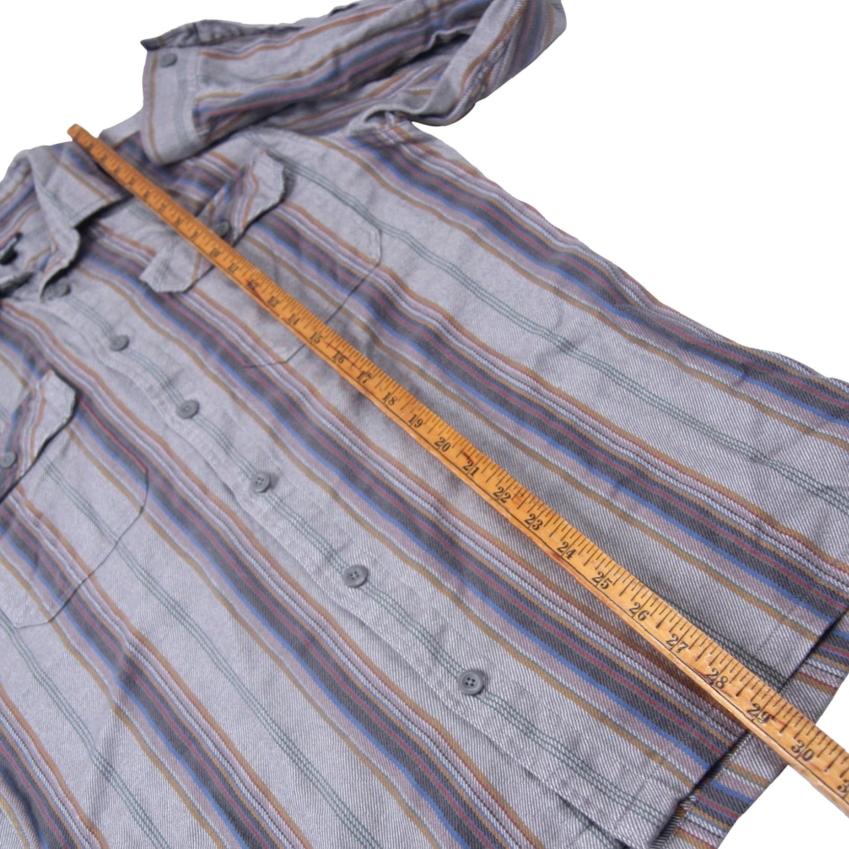 Patagonia Patagonia Shirt Mens Regular Medium Gray Organic Cotton Flannel Button-Up Long Sleeve Size US M / EU 48-50 / 2 - 5 Thumbnail