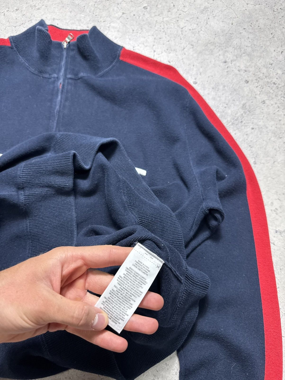 Polo Ralph Lauren Polo Ralph Lauren Sport 1/4 Zip Sweater Big Logo PRL Size US L / EU 52-54 / 3 - 8 Thumbnail