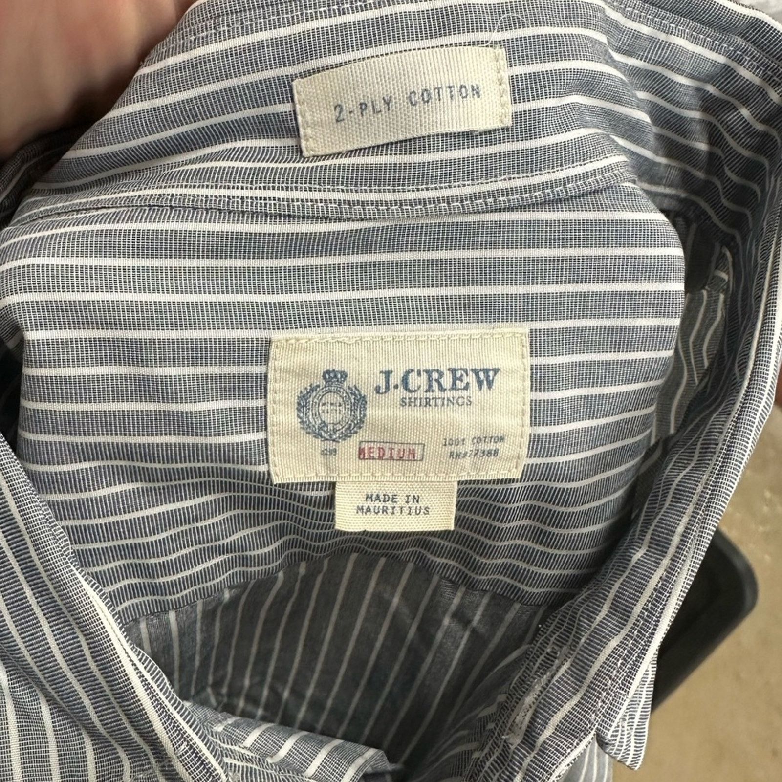 J.Crew J. Crew Vintage Inspired Button Down Shirt Size US M / EU 48-50 / 2 - 7 Thumbnail