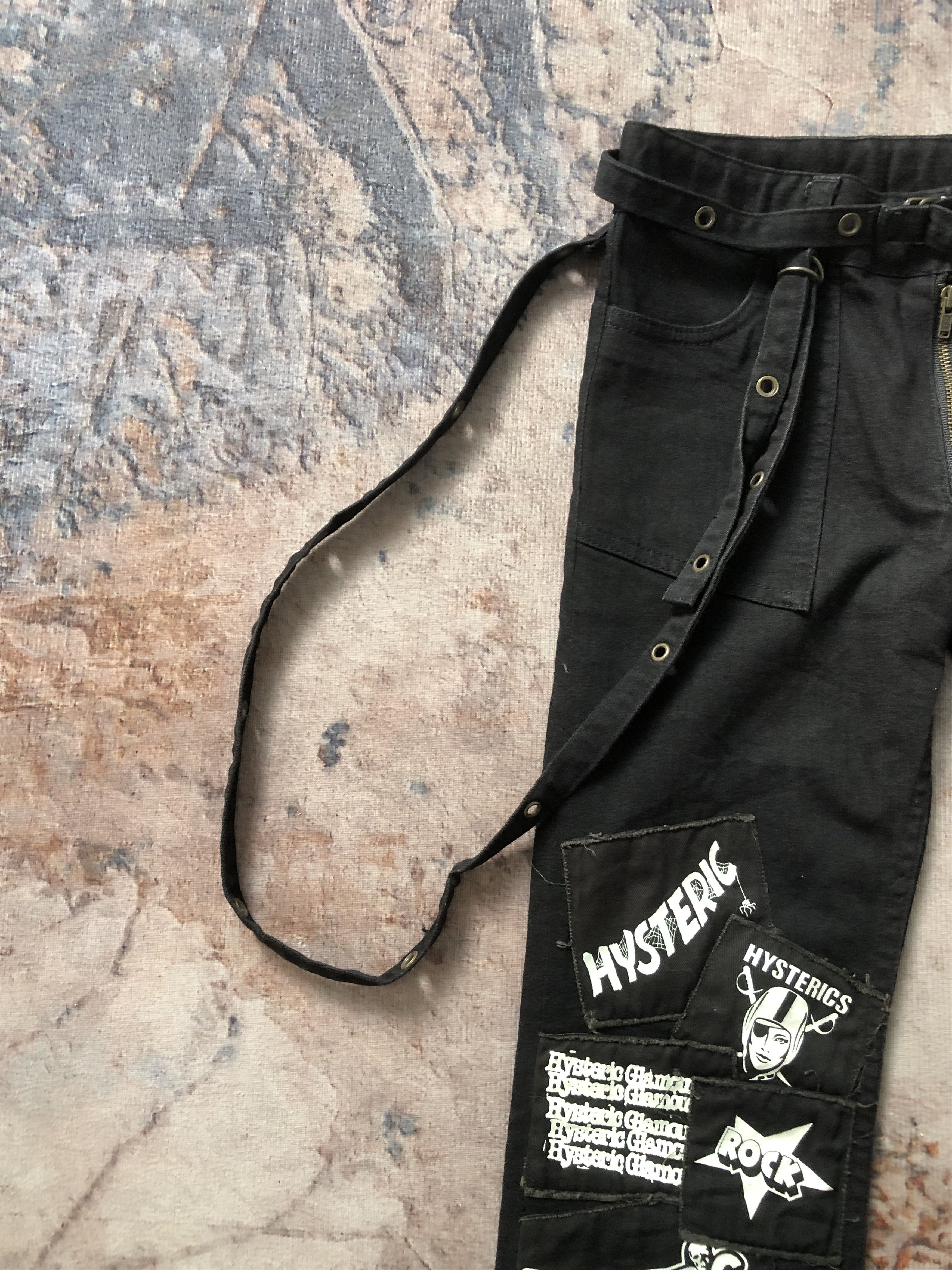 Hysteric Glamour Hysteric Glamour Distressted Patch Jeans Size US 26 / EU 42 - 4 Thumbnail
