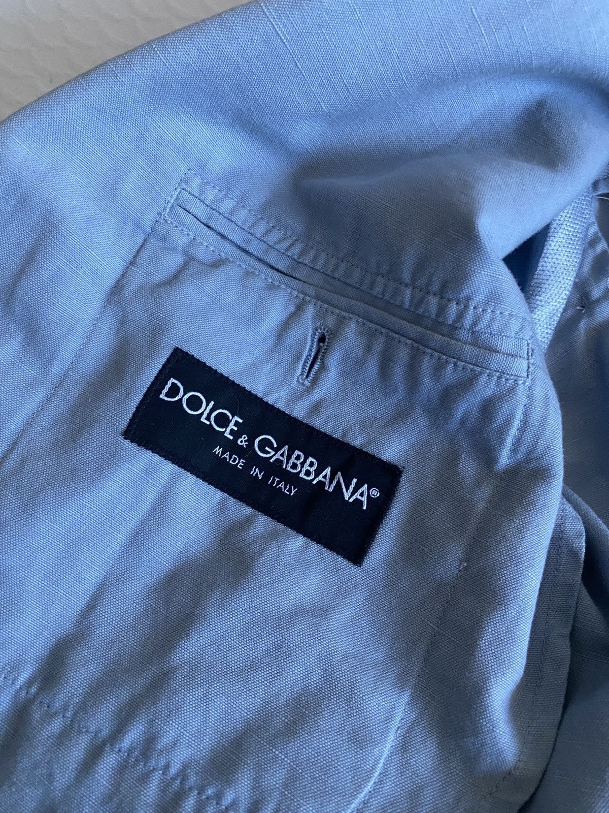 Dolce & Gabbana Dolce & Gabbana linen Blazer Size 48R - 6 Thumbnail