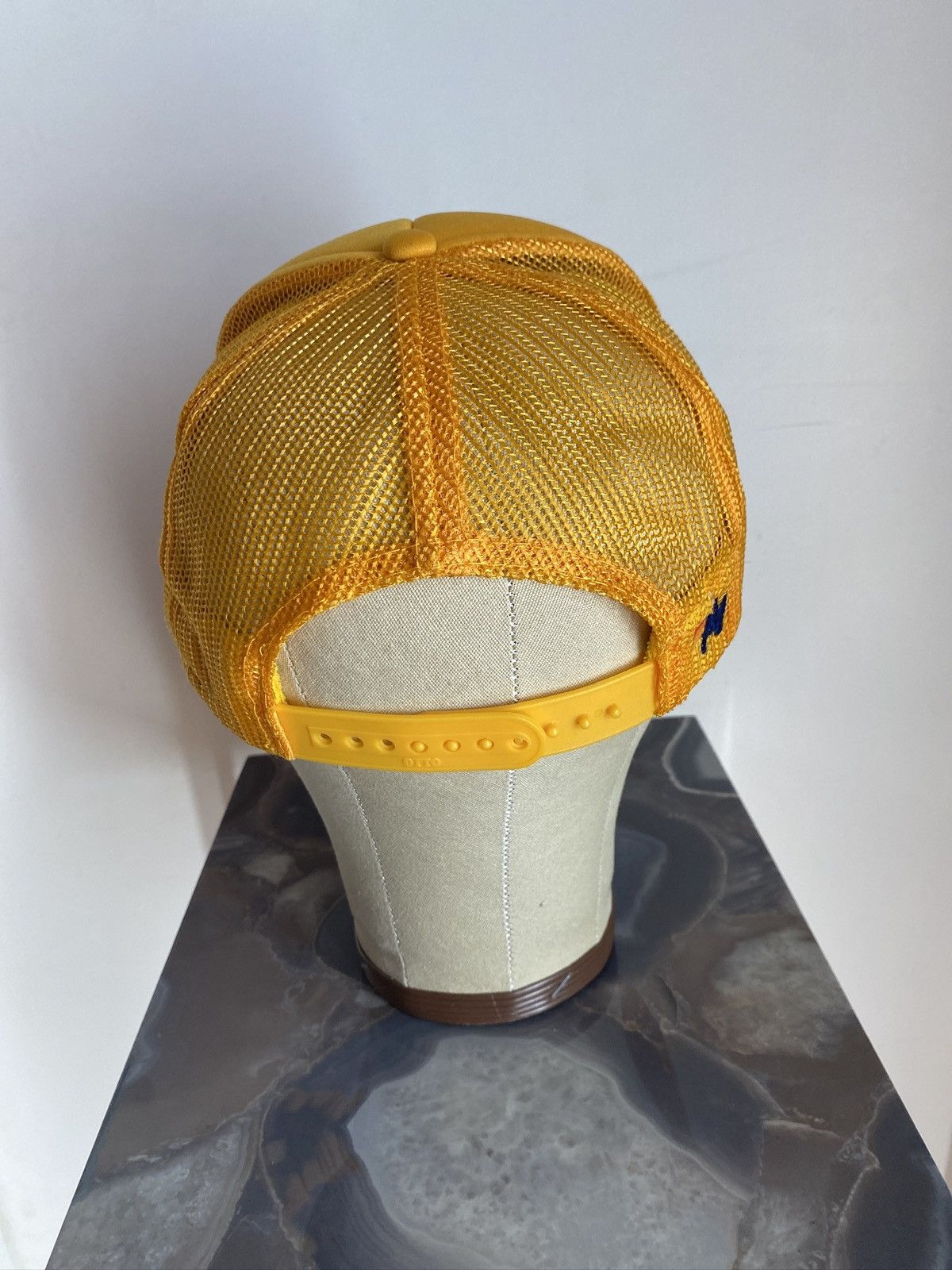 Aviator Nation Aviator Nation Austin Tx Yellow Gold Trucker Snapback Hat Size ONE SIZE - 4 Thumbnail