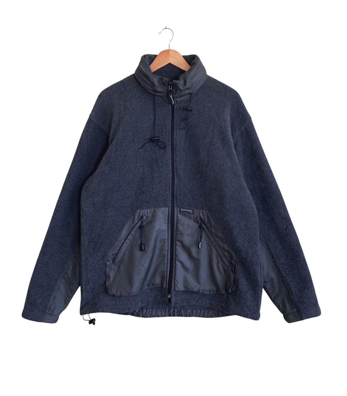 Thrasher Vintage Brand Thrasher Wool Jacket 2000s Size US L / EU 52-54 / 3 - 1 Thumbnail