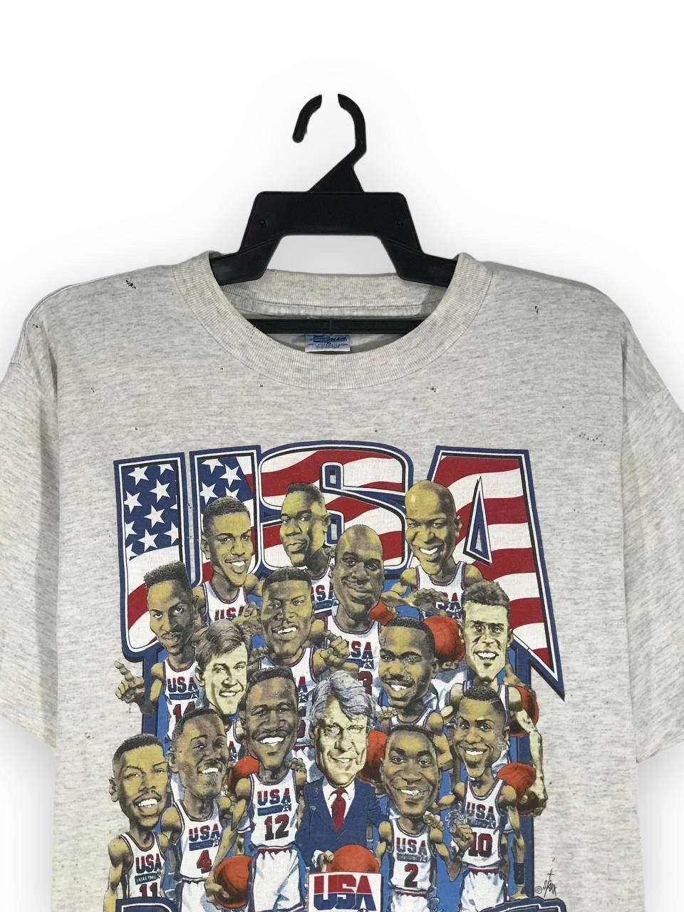 NBA vintage 1996 Basketball usa dream team 2 Size US M / EU 48-50 / 2 - 2 Thumbnail