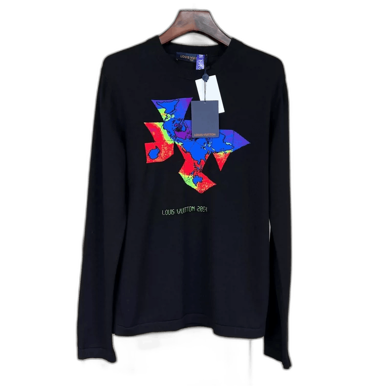 Louis Vuitton Colorful Knit Sweater Size M