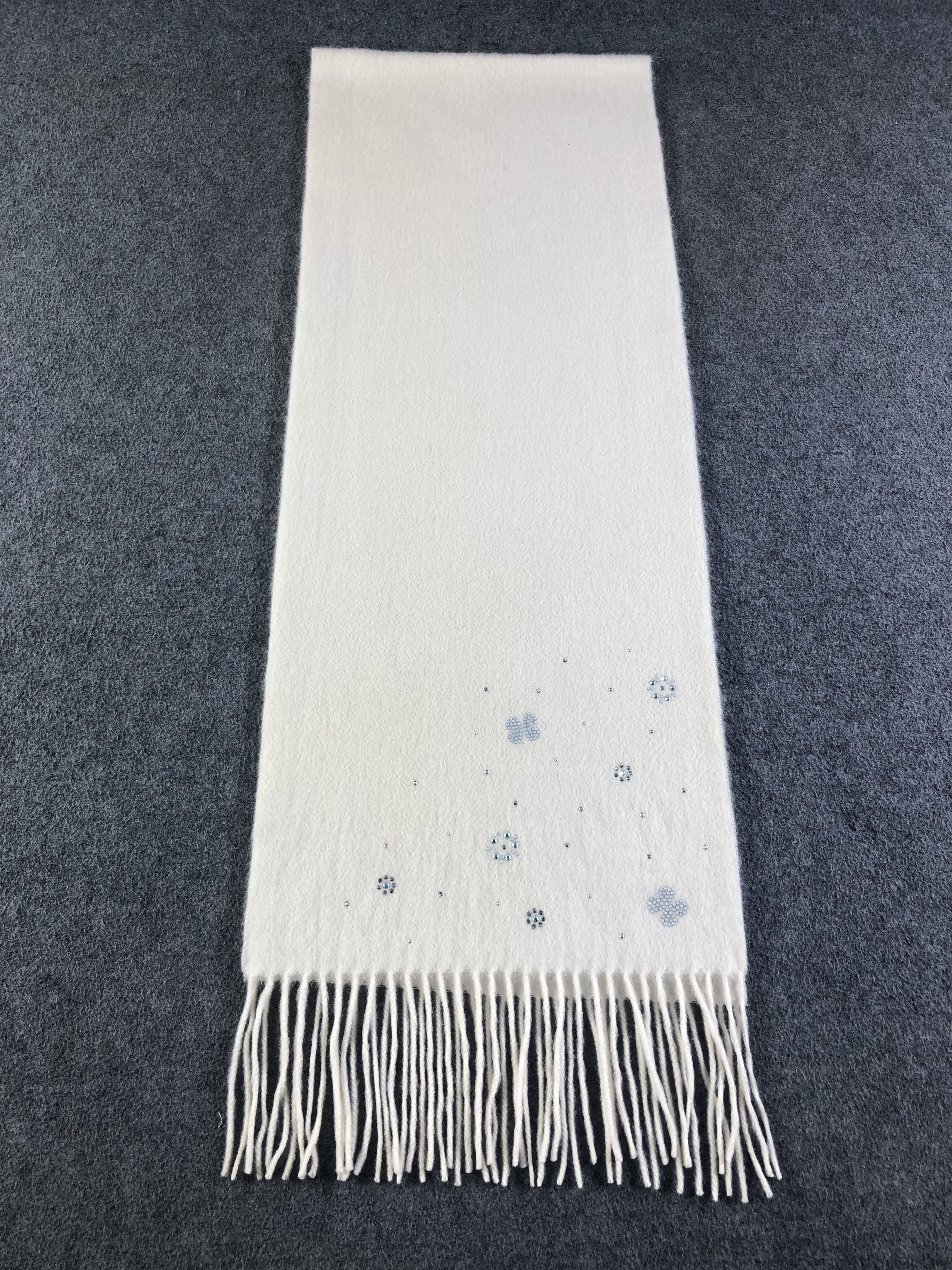 Furla × Vintage Furla Cashmere Scarf / Muffler / Neckwear SS1240 Size ONE SIZE - 2 Thumbnail