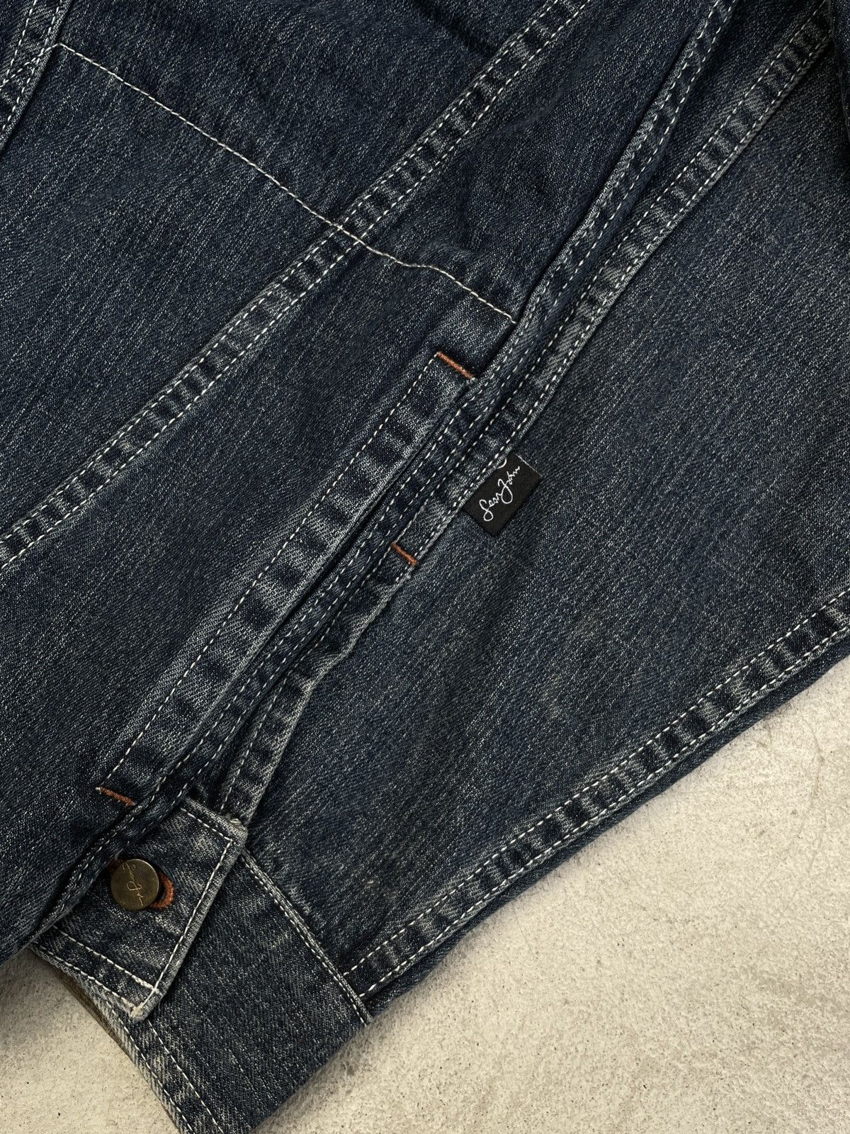 Sean John Sean John Denim Jacket Size US XL / EU 56 / 4 - 4 Thumbnail