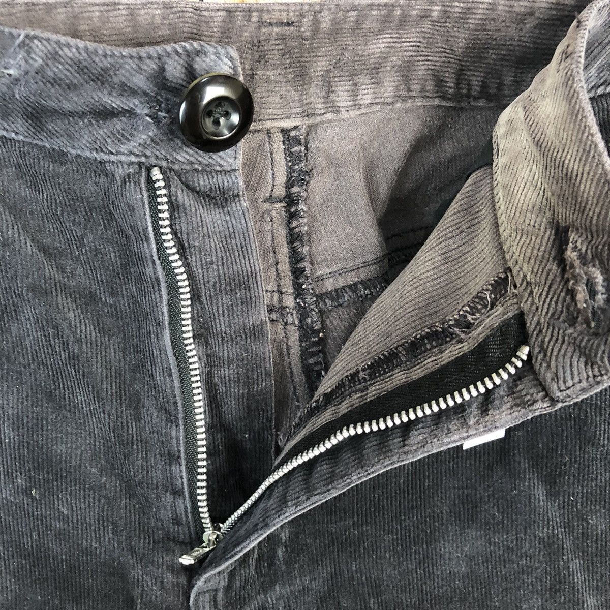 Japanese Brand Top Valu Coduroy Black Casual Pants #A1127 Size US 30 / EU 46 - 10 Thumbnail