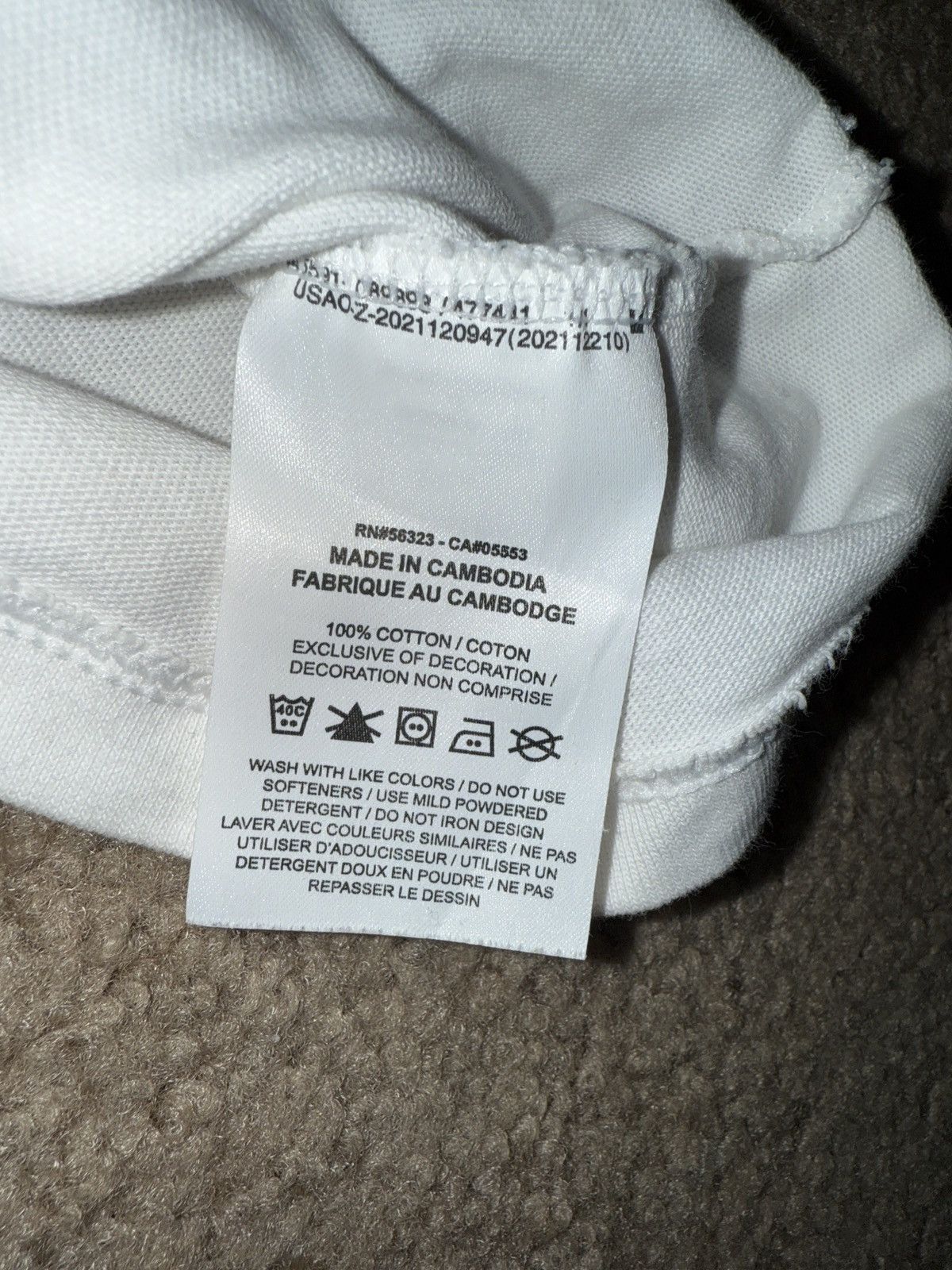 NOCTA × Nike Nike x Nocta Be Honest T-Shirt White Size US L / EU 52-54 / 3 - 6 Thumbnail