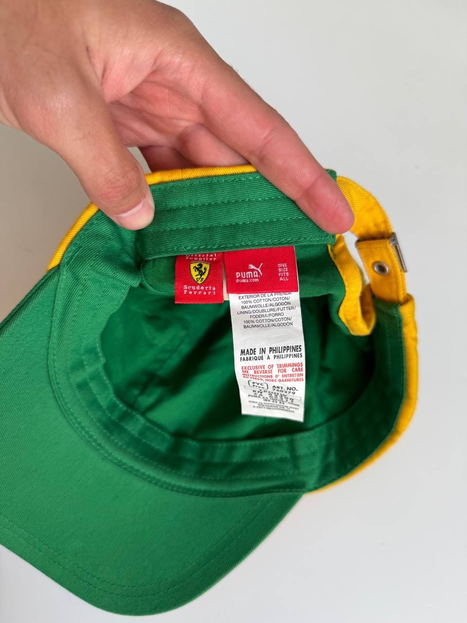Formula 1 Vintage Cap Formula 1 Puma Ferrari Felippe Massa Brazil Size ONE SIZE - 4 Thumbnail