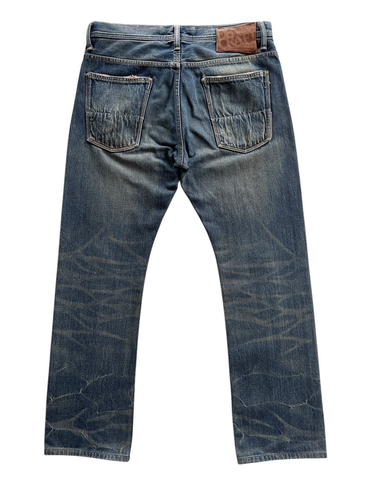 Japanese Brand Vintage Denim Craft Rusty Jeans Size US 33 - 2 Thumbnail