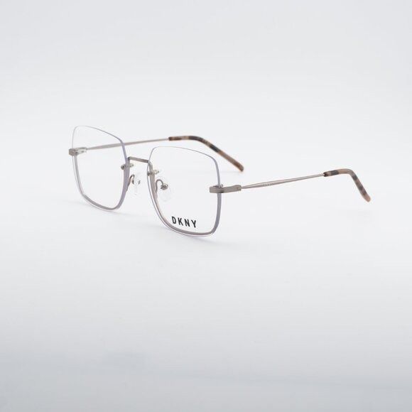 DKNY DKNY DK1001 770 Eyeglasses Rose Gold 54mm Square Frame Size ONE SIZE - 8 Thumbnail