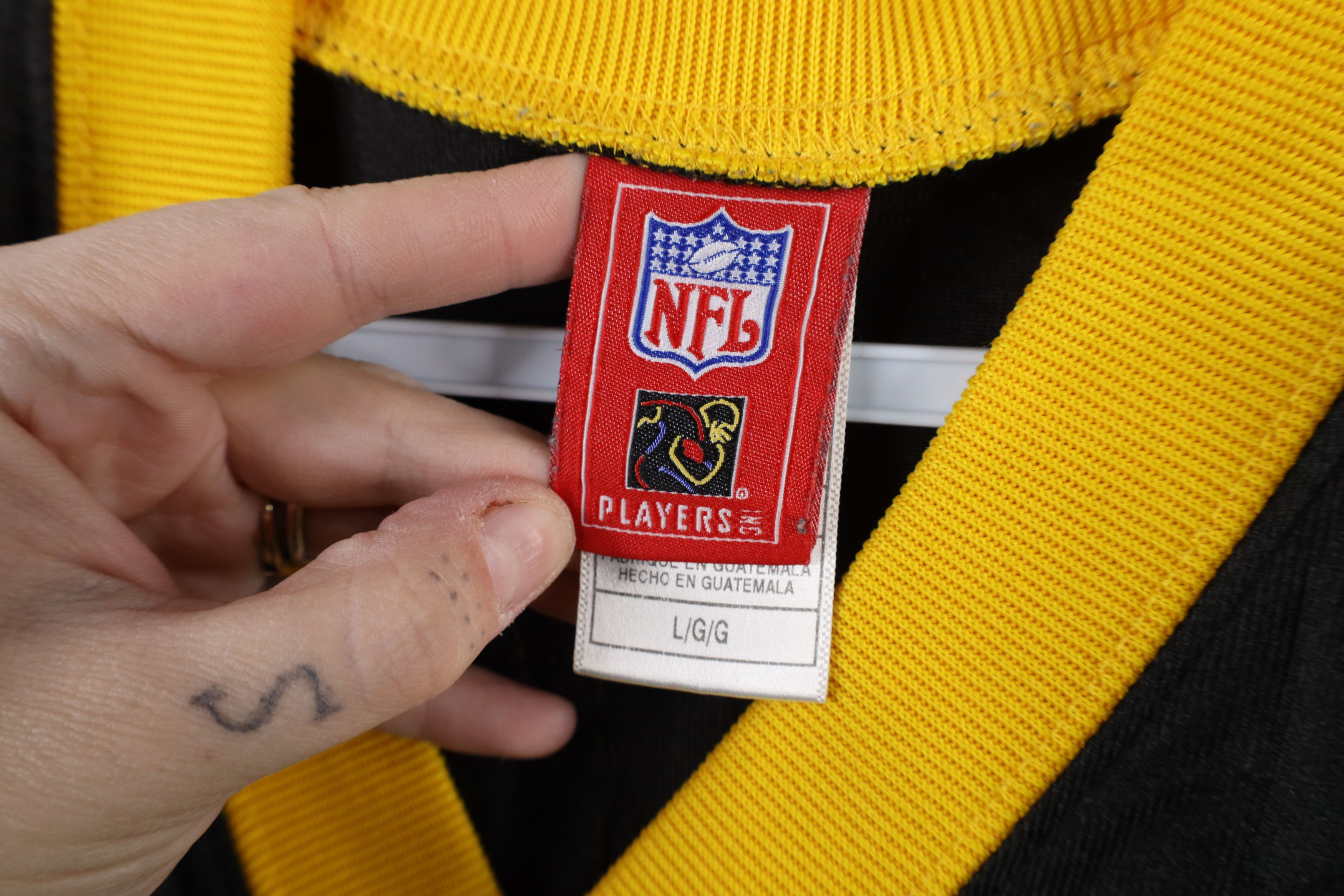 Reebok × Vintage Vintage Reebok Ben Pittsburgh Steelers Football Jersey Size US L / EU 52-54 / 3 - 8 Thumbnail