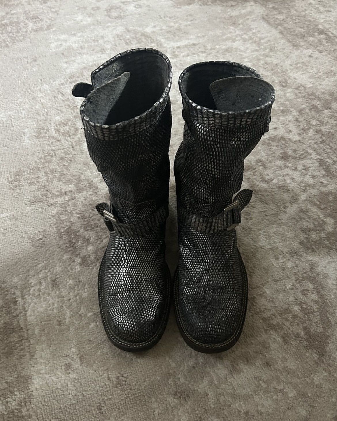 Isamu Katayama Backlash Water Monitor Engineer Boots Size US 10 / EU 43 - 3 Thumbnail