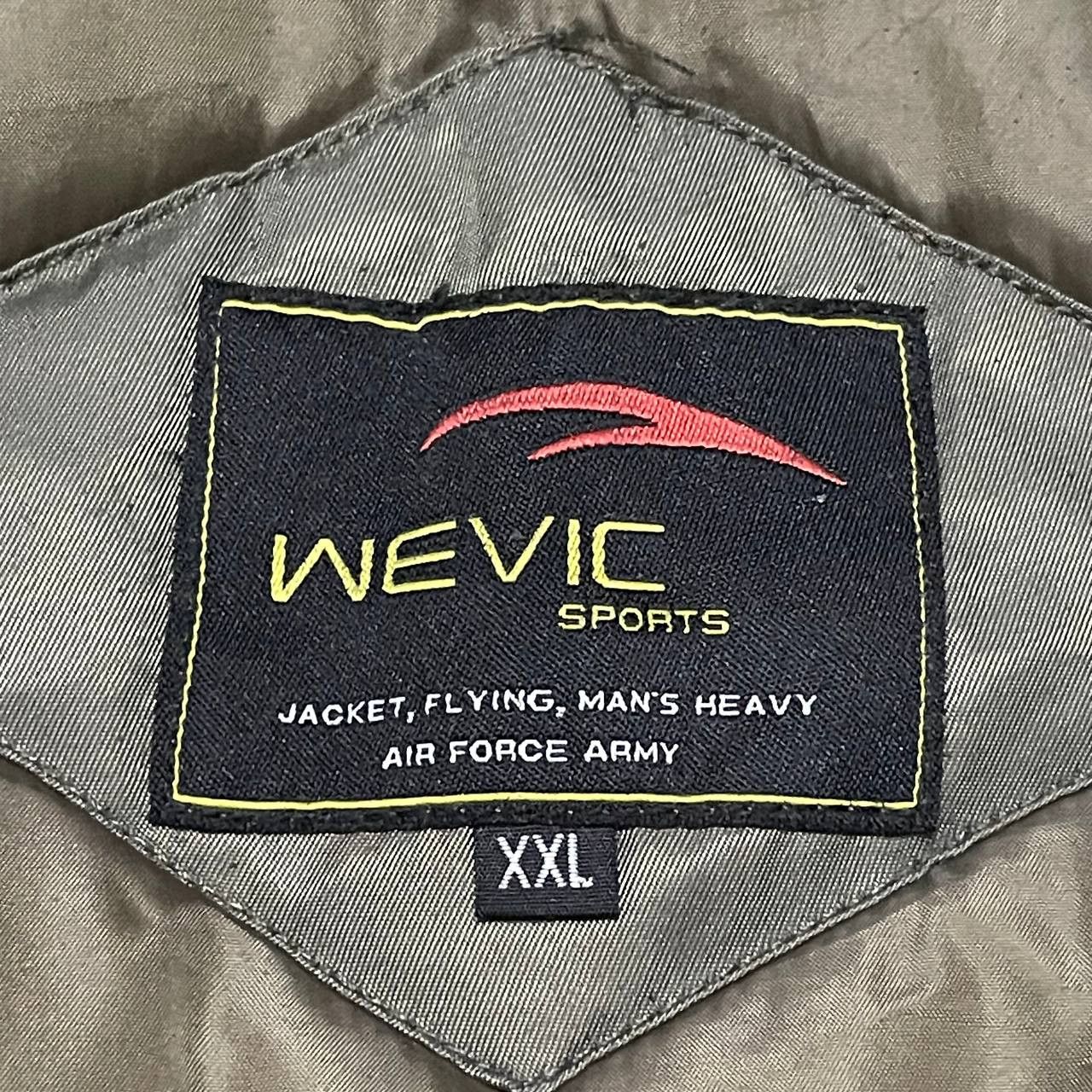 Japanese Brand Vintage Wevic US Air Force Army Heavy Flying Jacket Size US XXL / EU 58 / 5 - 9 Thumbnail
