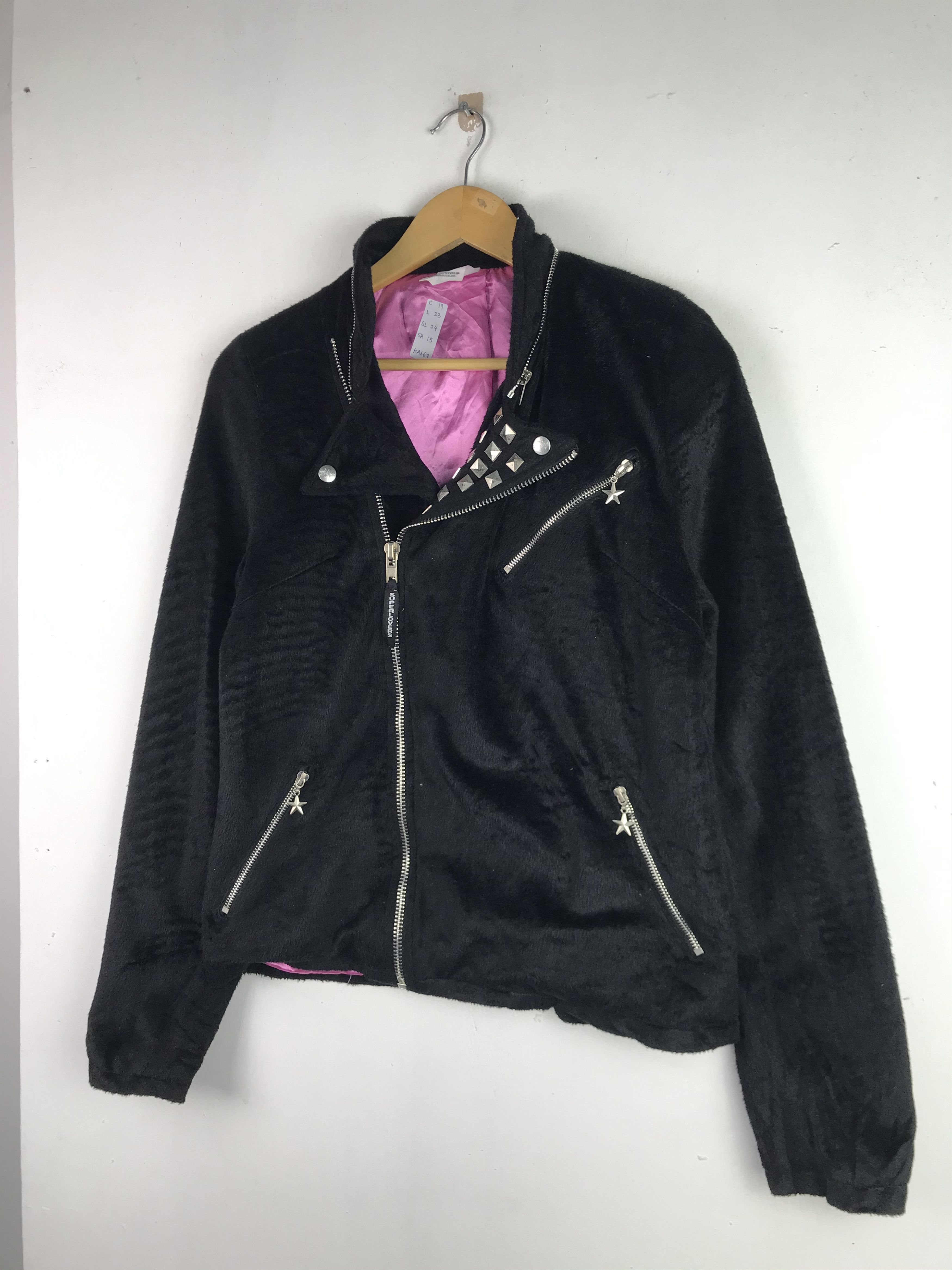 If Six Was Nine × Japanese Brand × Vintage Vintage Super Lovers Japanese Velvet Punk Jacket Size US M / EU 48-50 / 2 - 5 Thumbnail