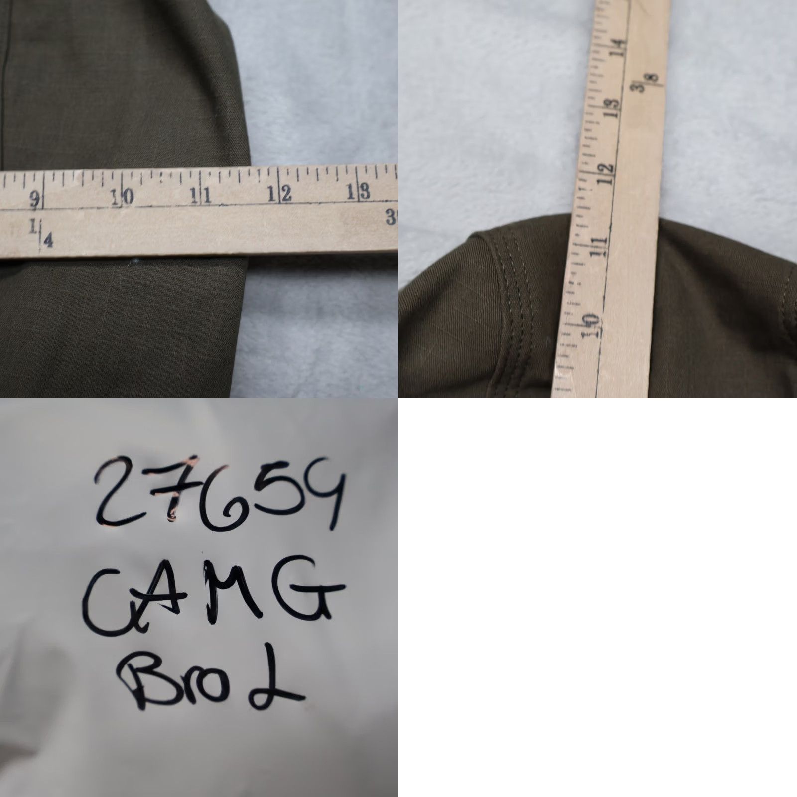 Carhartt VINTAGE Carhartt Hood Detachable Snap On Hood Men One Size Brown Ripstop Canvas Workwear Hood Size ONE SIZE - 8 Thumbnail