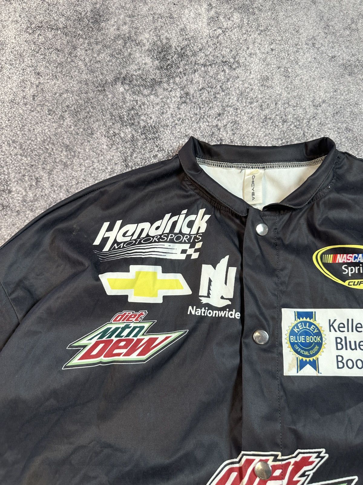NASCAR Mountain Dew NASCAR Logo Racing Jacket Streetwear Rare S VTg Size US M / EU 48-50 / 2 - 3 Thumbnail