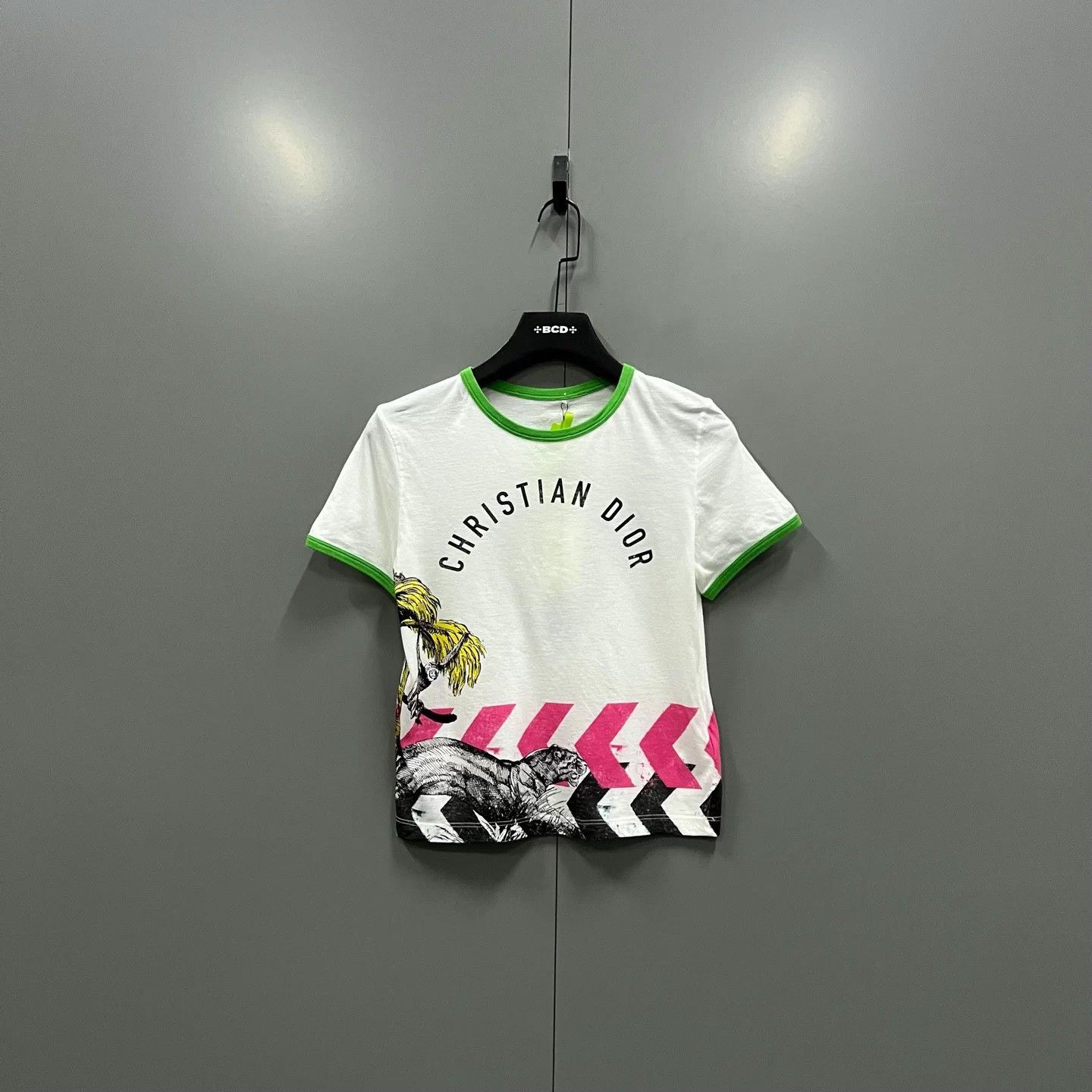 Dior Dior animal print short sleeve tee M 95 New no tag Size M / US 6-8 / IT 42-44 - 1 Thumbnail
