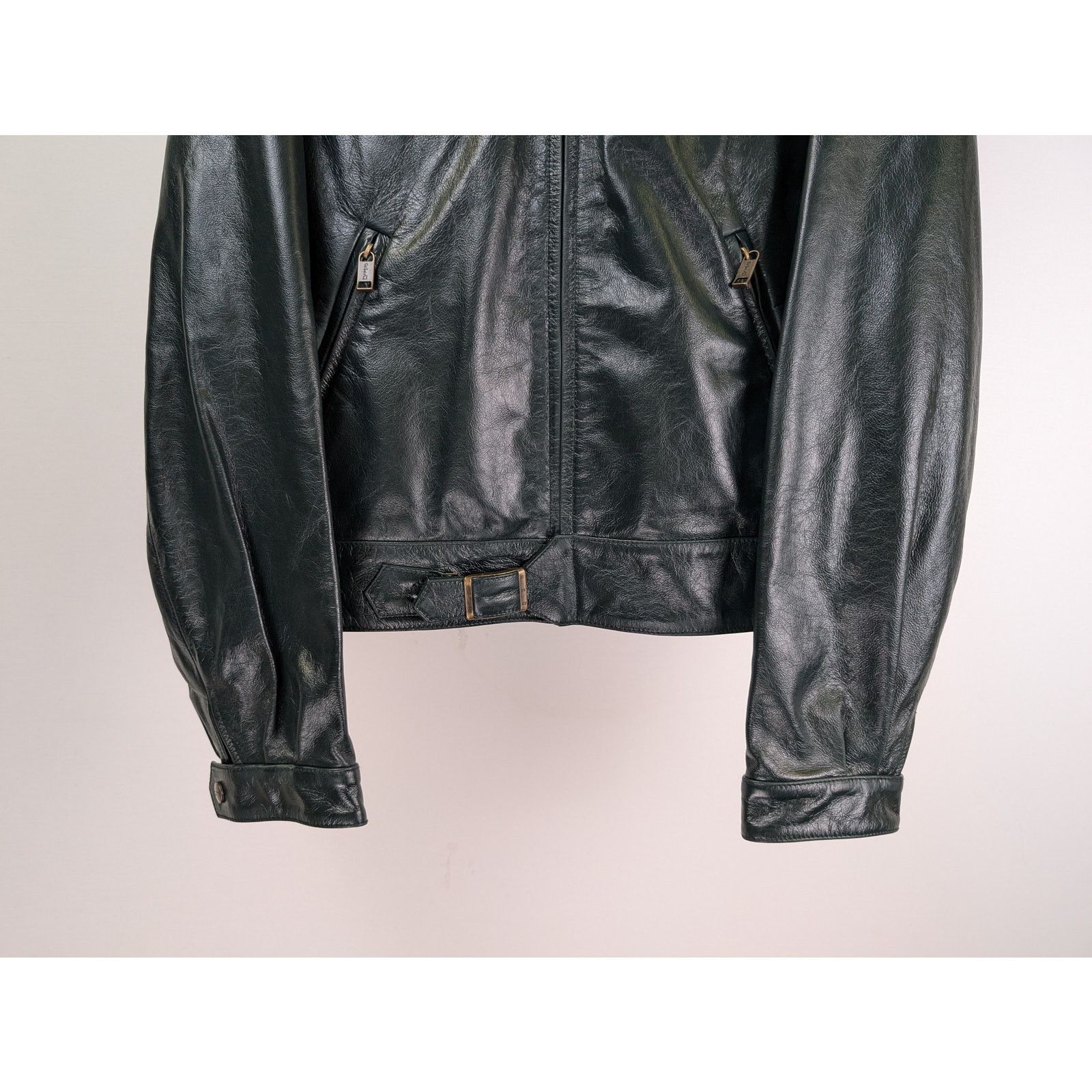 Enfants Riches Deprimes o1rshd1 Scorpio Rising Leather Jacket in Deep Green Size US XL / EU 56 / 4 - 3 Thumbnail