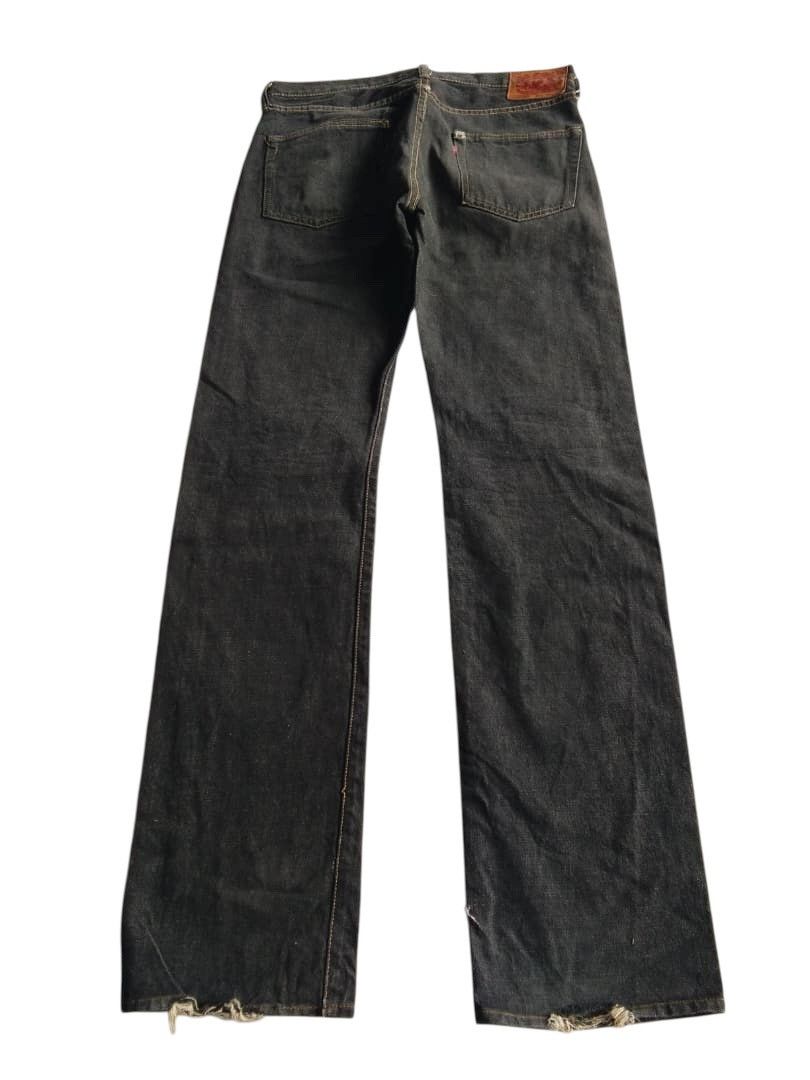 Kapital FAB FOUR 5109XX SELVEDGE SKULL BUTTON FLY RAW JAPANESE DENIM Size US 32 / EU 48 - 4 Thumbnail