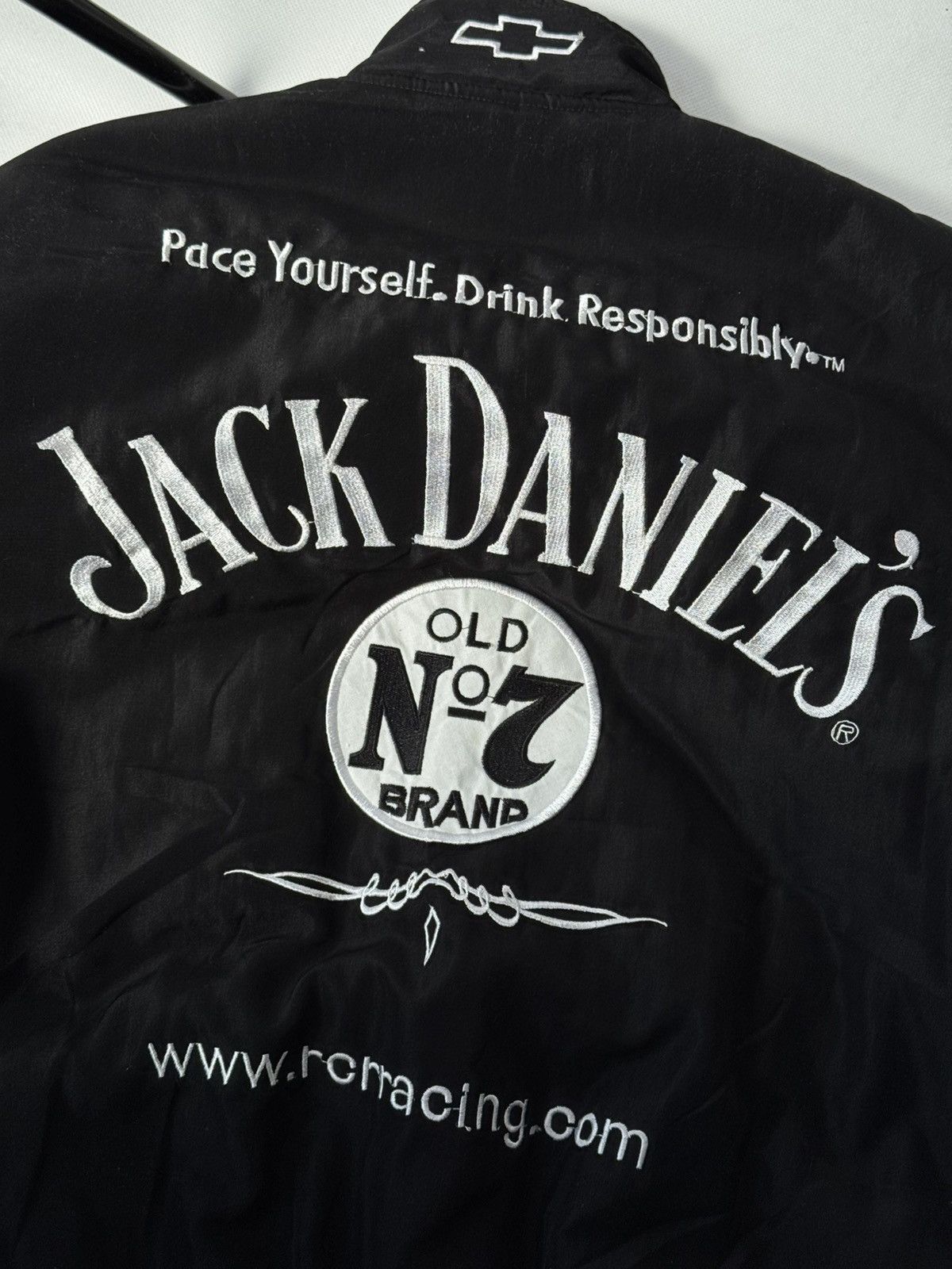 Vintage Jack Daniels VINTAGE RACING JACKET CHEVROLET BOMBER NASCAR Size US L / EU 52-54 / 3 - 15 Thumbnail