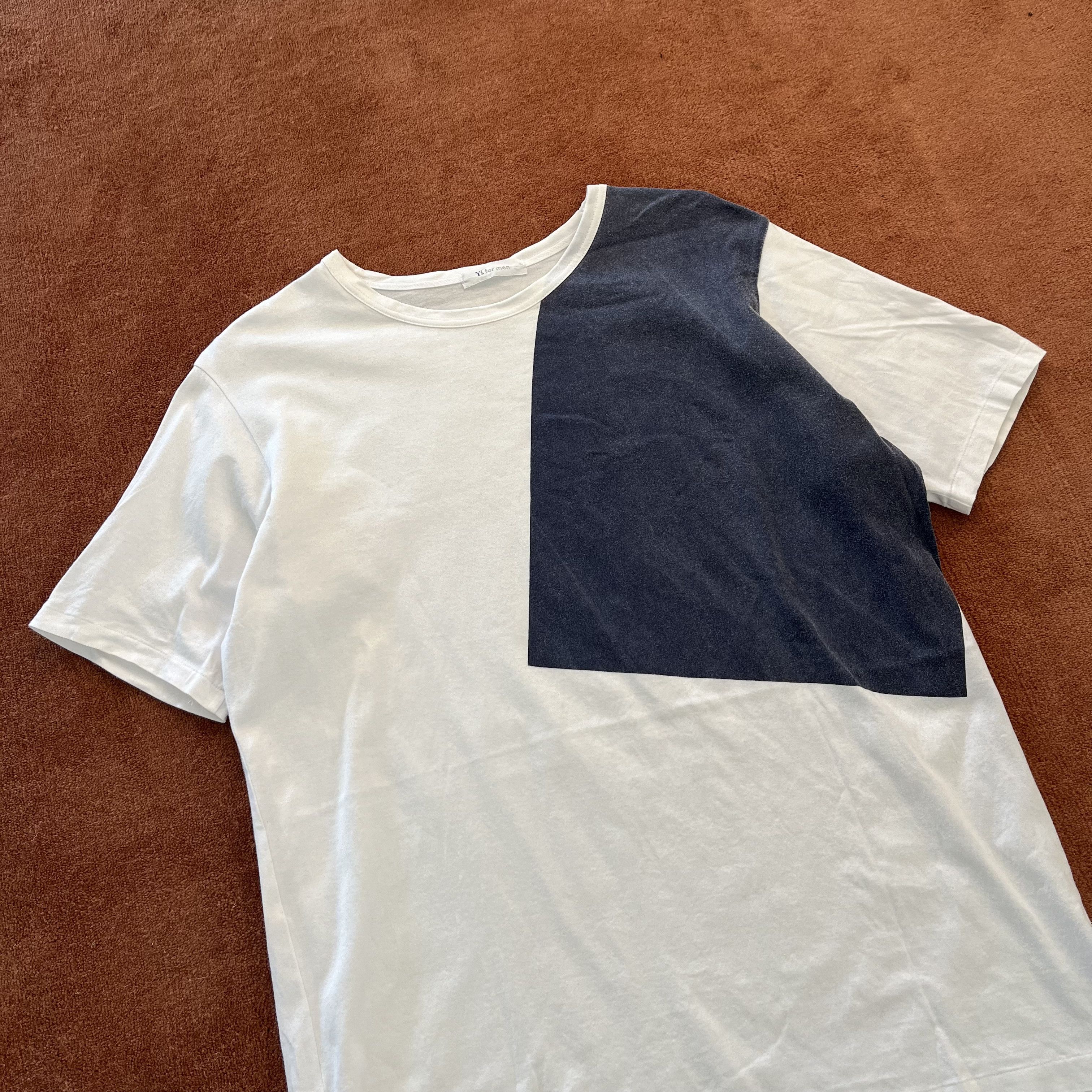 Y's for Men × Yohji Yamamoto Y's for Men Geometric T-Shirt Size US L / EU 52-54 / 3 - 4 Thumbnail