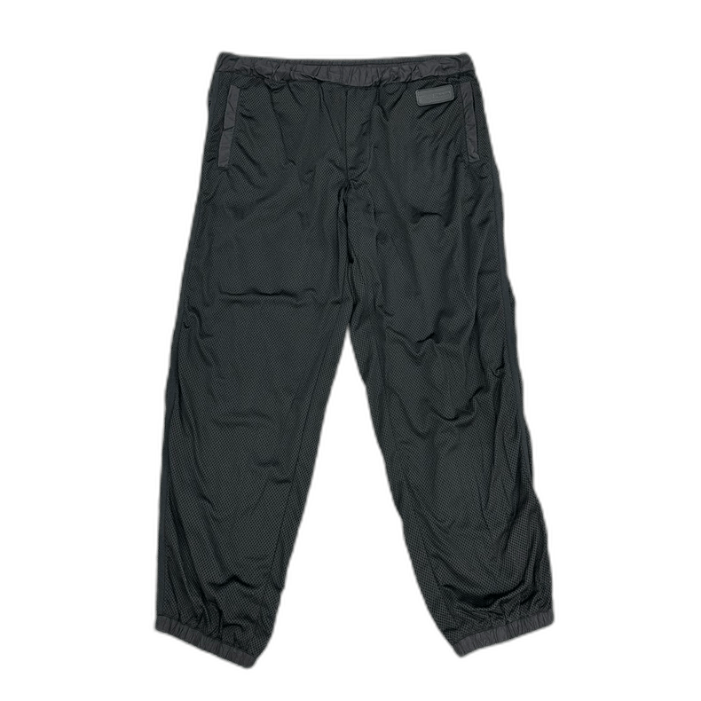 Prada Prada Black Mesh Jogger Pants for Men-2506 Size US 44 / EU 60 - 1 Thumbnail