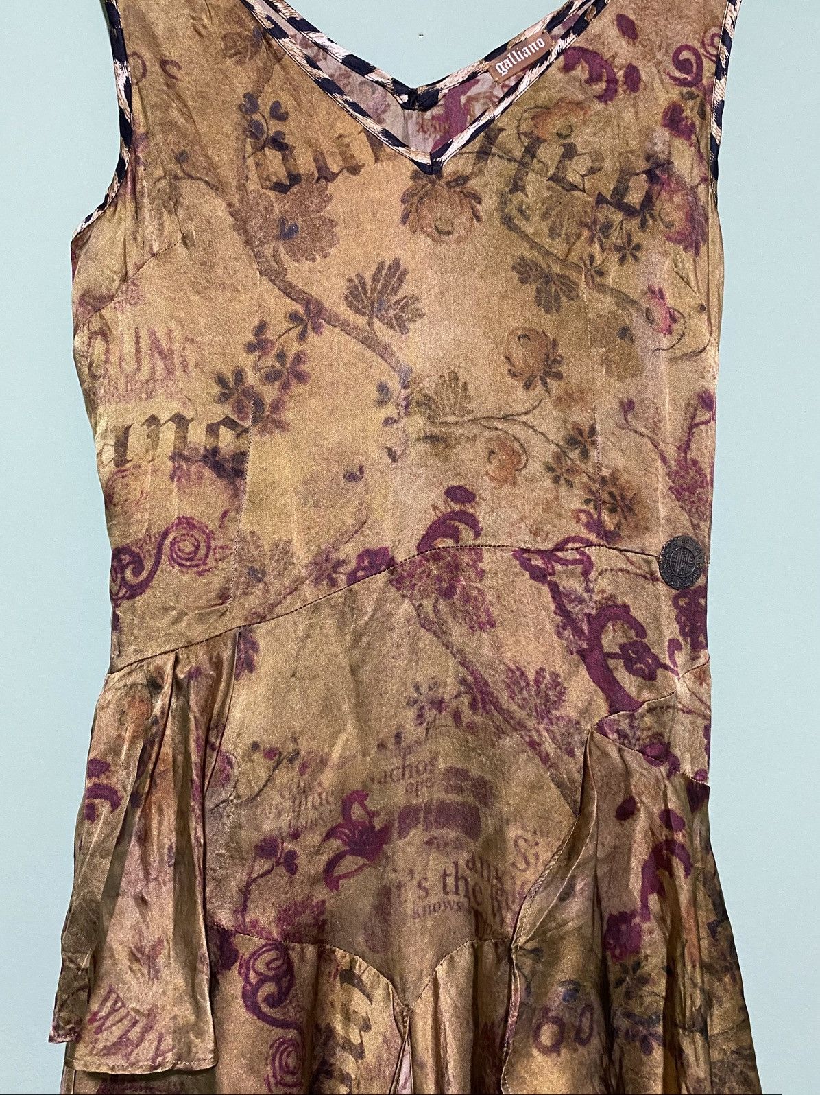 John Galliano RARE GRAIL! JOHN GALLIANO DRESSES Size XS / US 0-2 / IT 36-38 - 5 Thumbnail