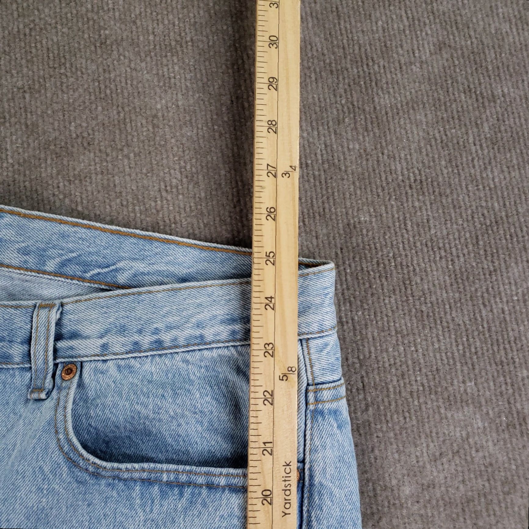 Levi's VINTAGE Levi's 501 Jeans Shorts Men 38 Bermuda Denim 90s American Casual Retro Blue Size US 38 / EU 54 - 6 Thumbnail