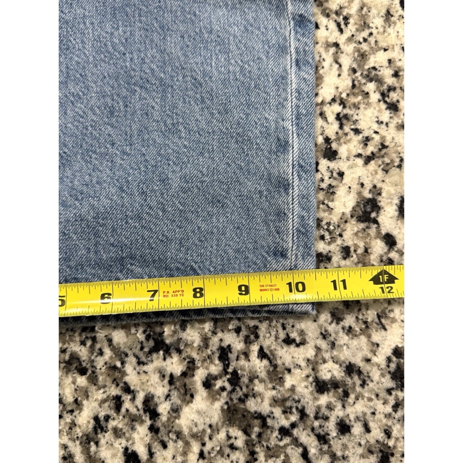 Madewell Madewell Jeans Superwide Leg Larkins Wash 100% Cotton Blue Size 26 Size 26" / US 2 / IT 38 - 4 Thumbnail