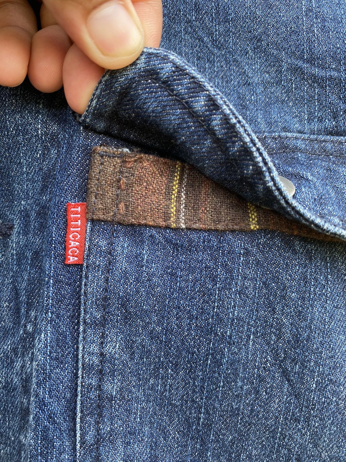 Japanese Brand Vintage titicaca patchwork sashiko boro design jacket Size US L / EU 52-54 / 3 - 12 Thumbnail