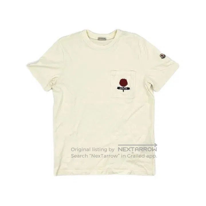 Moncler Moncler Men's Chest Daisy Short Sleeve T. Size US L / EU 52-54 / 3 - 2 Thumbnail